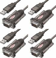 Unitek Y-105 USB - RS232 konvertorový adaptér 1,4m x4