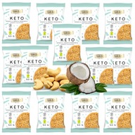 KETO koláčik snack Kokosový orech FRANK&OLI