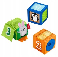 Fisher-Price Farebné zvieratkové bloky GJW13