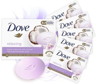 DOVE RELAXING tyčinkové mydlo Kokosové mlieko a jazmín 90g x6 sada