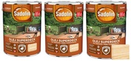 SADOLIN TERASOVÝ OLEJ ČISTÝ SET 15L