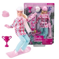 Mattel Barbie Kariéra Snowboardistka HCN32