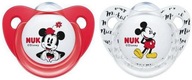 Nuk Disney Mickey Mouse cumlík silikónový 0-6m 2ks