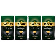 Jacobs Krönung Espresso zrnková káva 4x1kg