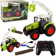 VEĽKÝ RC RC TRAKTOR S LED SVETLOM