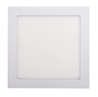 Štvorcový 24W NEUTRÁLNY LED stropný panel pod omietku