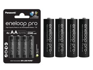 4x batéria Panasaonic Eneloop Pro R06/AA