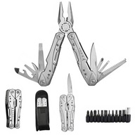 Vojenský MULTITOOL VRECKOVÝ Nôž 23v1, NEREZ