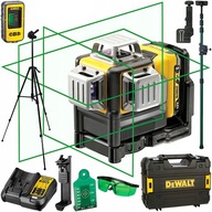 Zelený krížový laser 3x360° DeWalt DCE089D1G + akc