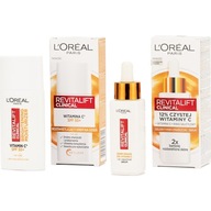 Loreal Revitalift Clinical set: krém na tvár s SPF, sérum s vitamínom C