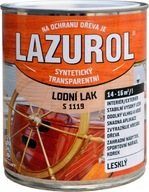 LAZUROL vodeodolný lodný lak 0,75L LESK