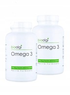 2x Bioalgi Omega 3 prípravok 240 kapsúl