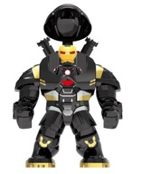 kocka figúrka Super Hero Iron Man Hulkbuster Black/Gold 9,5 cm