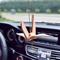 Ozdoby na auto z hovädzej kože handcraft pap