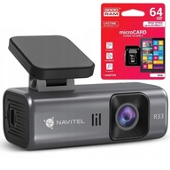 Autokamera NAVITEL R33 FHD s 64GB kartou