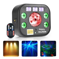 LED disco reflektor RG UV stroboskopický laser