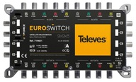 MultiSwitch 9/8 výstupy Televes DVB-S2 DVB-T 2x SAT