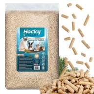 HOCKY PELLET DREVENÁ PODLIETKA PRE MAČKY ZAJÍČKA PRASIATKA 15KG LEHKÁ, BEZPRACHOVÁ