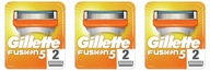 Holiace vložky Gillette Fusion5 Blades 3x2 ks