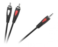 2x RCA Cinch Jack 3,5 mm kábel, 10m Audio Stereo