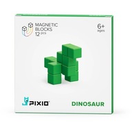 Pixio Green Dinosaur 12 blokov | Farebná séria | Pixio