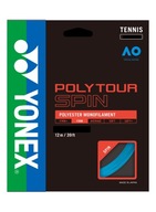 Yonex POLY TOUR SPIN (VEĽKOSŤ: 1,25 mm) - Modrá