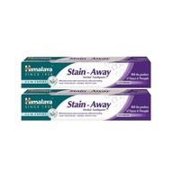 Himalaya Stain Away bylinná zubná pasta na odfarbenie 75 ml (2 ks)