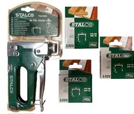 STALCO TACKER 4- 14MM + ZOŠÍVAČKY 12MM 3000 ks.