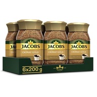 Jacobs instantná káva Cronat Gold kávová súprava 6x 200 g