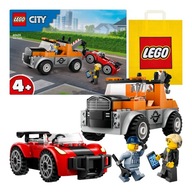 Oprava odťahového a športového auta LEGO City (60435) + taška