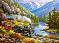 PUZZLE PUZZLE TRAIN MOUNTAINS 300 EL 8+ KOLEČKO