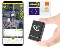 Mini GPS LOCATOR Odpočúvanie POĽSKÝ SERVER IP65