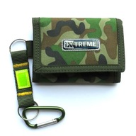 Peňaženka pre mládež s CARABINER, XTREME, CAMO