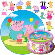 SET PEPPA PIG CAKE CAKE CAKE + TEXT ZADARMO