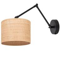 NÁSTENNÁ LAMPA RATAN NÁSTENNÉ SVETLO NASTAVITEĽNÉ RATTAN