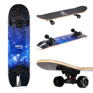 Klasický drevený skateboard pre začiatočníkov