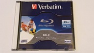 Tenký obal na CD Verbatim BD-R 25 GB x6 10 ks