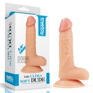 Cyberskin dildo s prísavkou The Ultra Soft Dude