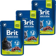 BRIT PREMIUM MAČKA S JAHNIČKOU NA STERILIZU 12x100g