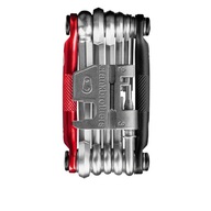 CRANKBROTHERS 17-dielny multitool box na náradie Červený