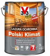 V33 Azure Polish Climate 7 Years 5L Dark Oak