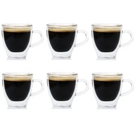 Termálne šálky kávy a čaju Ristretto 80 ml x6