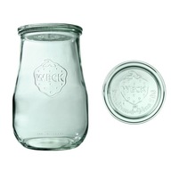 WECK Tulpe Jar 2700ml WEKI org. NEMČINA x4ks