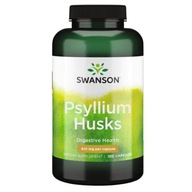 Psyllium Husks 610 mg 100 kapsúl SWANSON