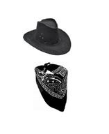 Súprava SUPER Cowboy / Cowgirl: Bandana + Klobúk MK120