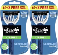 16x holiaci strojček WILKINSON Xtreme 3 Comfort Ultimate