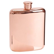 Prenosná mini fľaša na whisky Flagon Rose