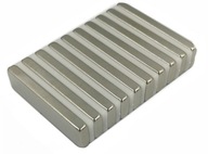 Neodymový magnet Neodymové magnety 40x10x5 - 10 ks