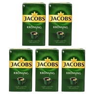 Jacobs Kronung mletá káva - 5 x 500 g