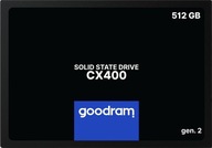 GOODRAM SSD 512 GB Gen. 2 SATA III 2.5 CX400